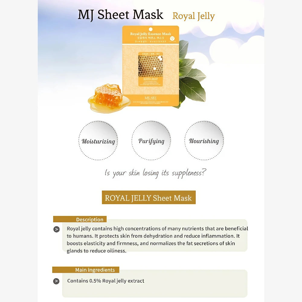 MIJIN Mask Royal Jelly 23g