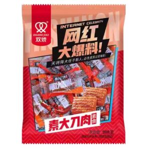 Shuangjiao Viral Vegetarian Big Knife Meat (208g)
