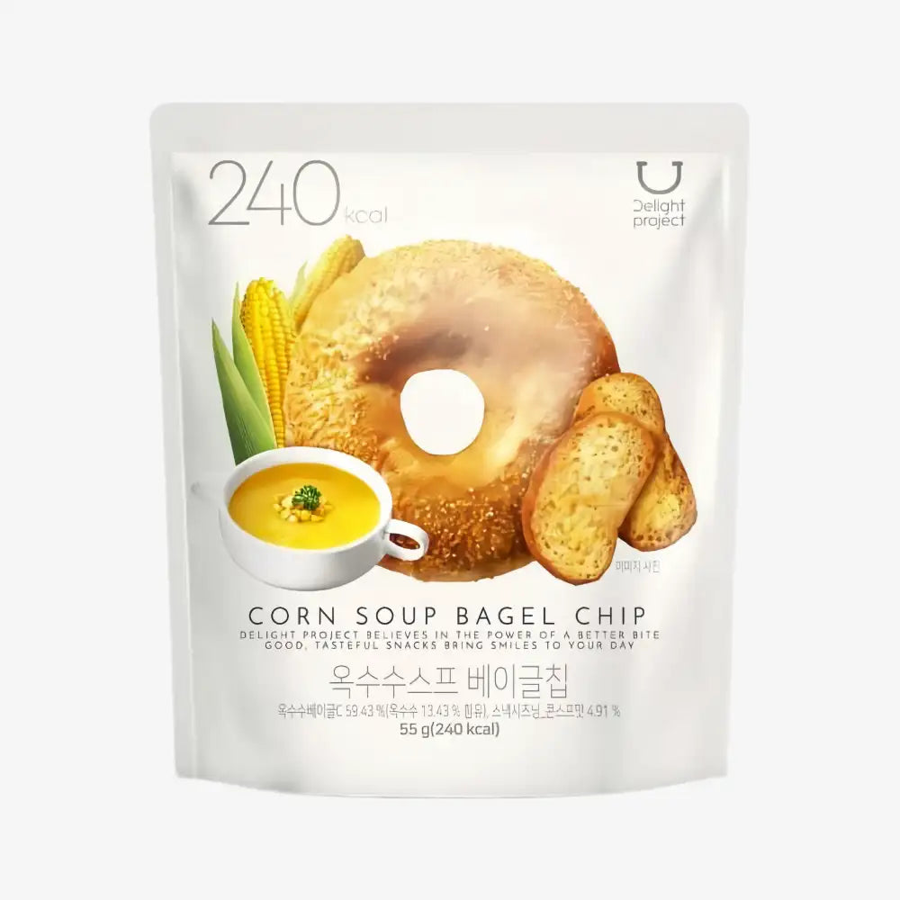 DELIGHT PROJECT Corn Soup Bagel Chip 55g