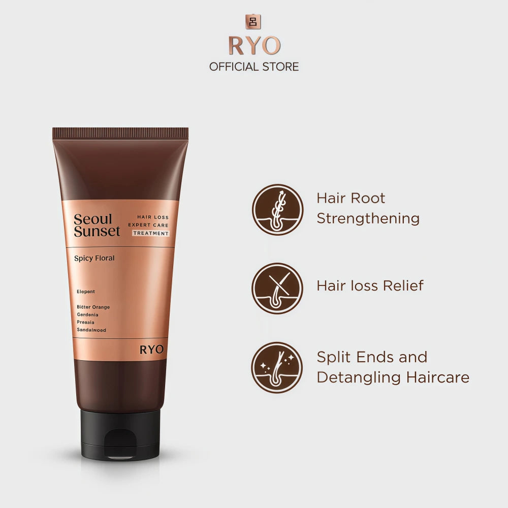 Traitement expert contre la chute des cheveux RYO Seoul Sunset 200 ml 