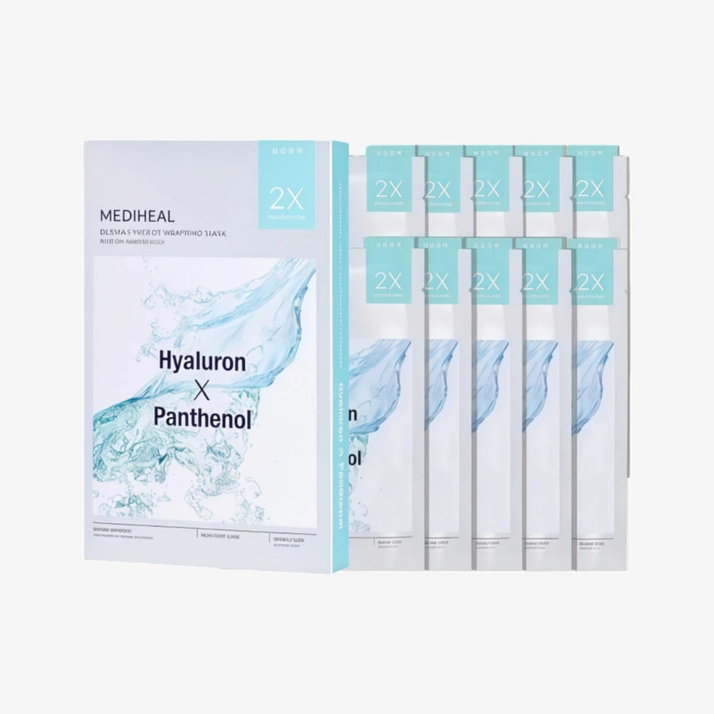 MEDIHEAL Masques enveloppants hydratants Derma Synergy (10 unités)