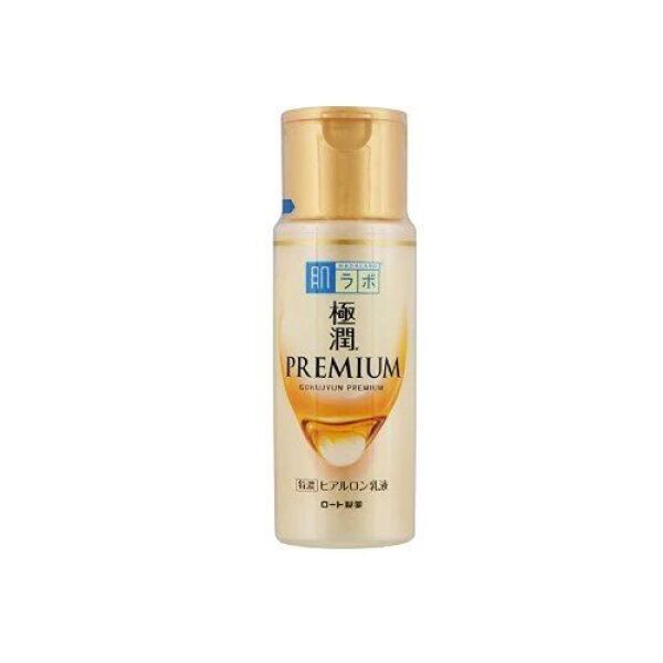 Rohto Hadalabo Gokujyun PREMIUM Hyaluronic Acid Milky Lotion 140mL