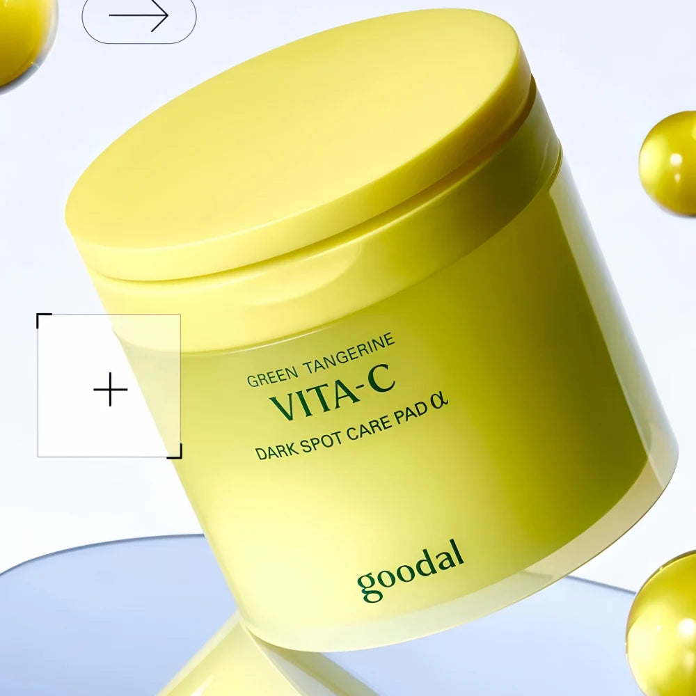 GOODAL Green Tangerine Vita C Dark Spot Care Pad Alpha (70pcs)