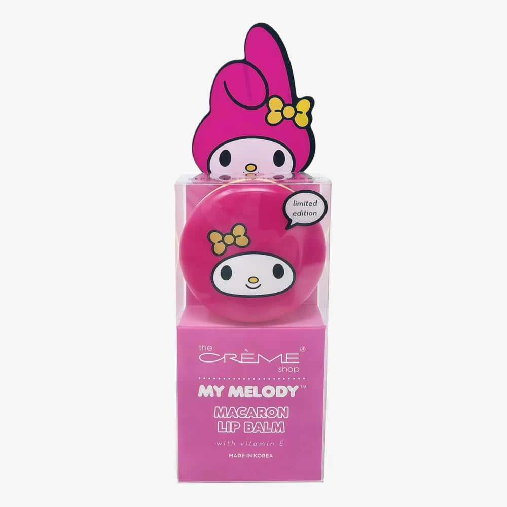 Baume à lèvres Macaron The Cream Shop My Melody Crème glacée à la fraise 