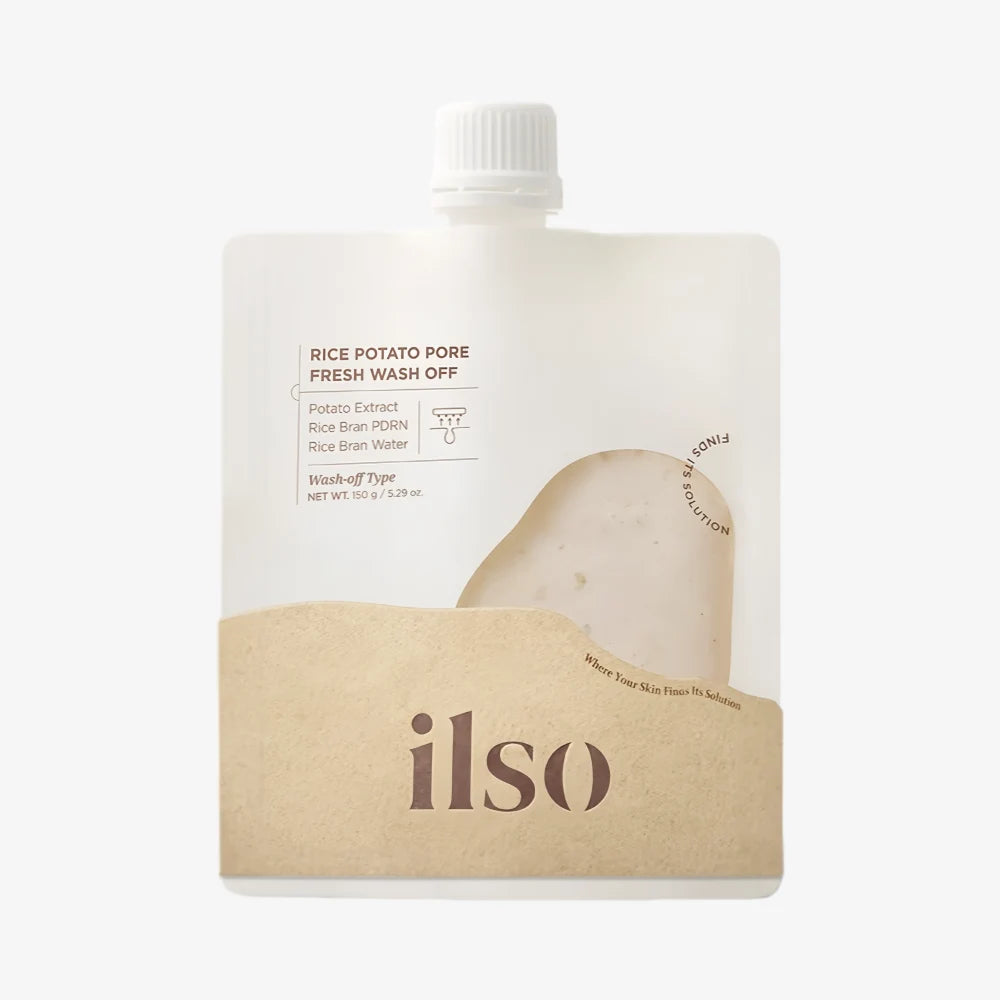 ILSO Rice Potato Pore Fresh Wash Off Mask 150g