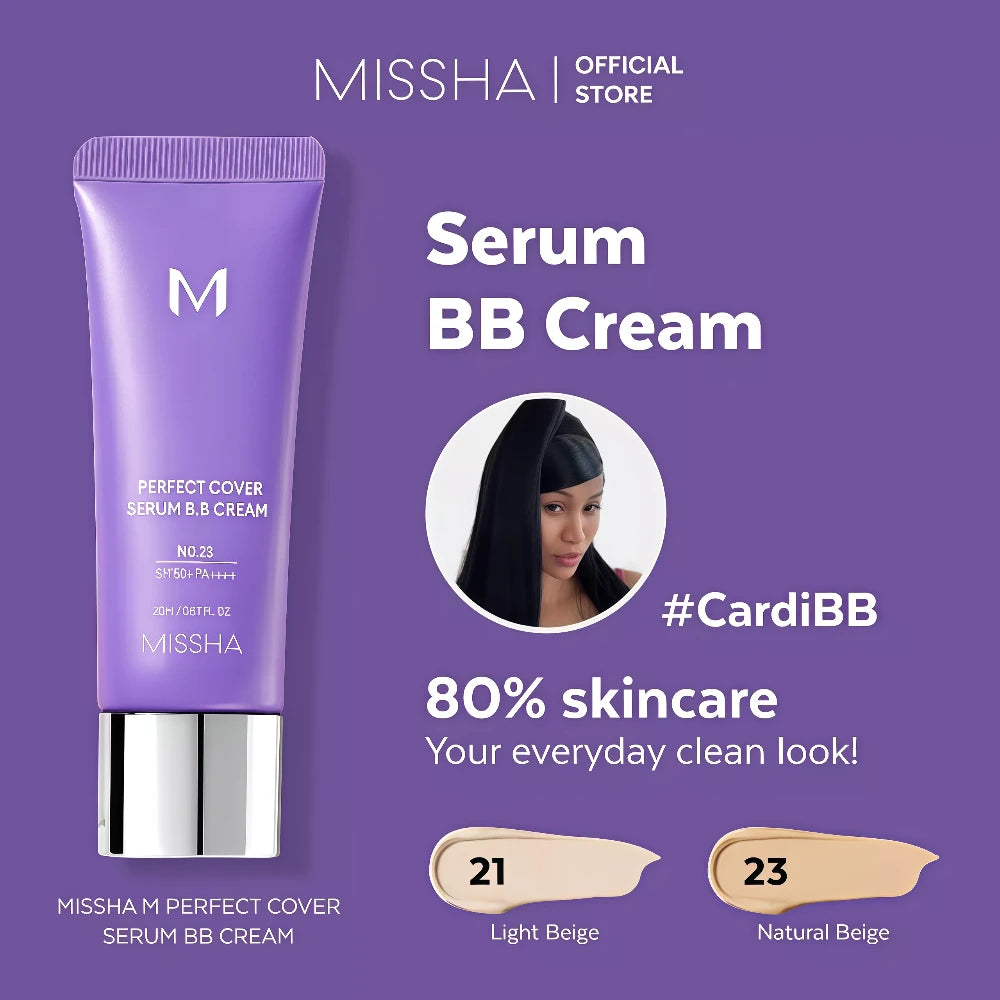 MISSHA M Perfect Cover Serum BB Cream 20ml -No.23