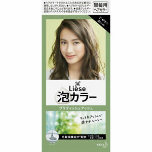 Kao Liese Prettia Hair Color Bubble Foaming Kit British Ash