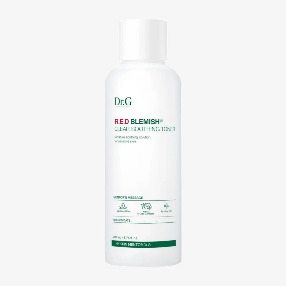 Lotion tonique apaisante DR G RED 200 ml