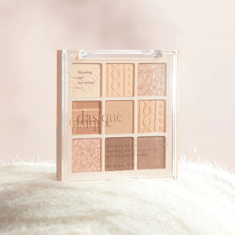 Palette d'ombres à paupières DASIQUE 15 Beige Knit 