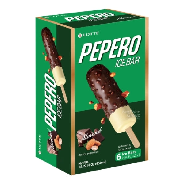 LOTTE PEPERO Almond Dessert Ice Bar 450ML(6pcs)