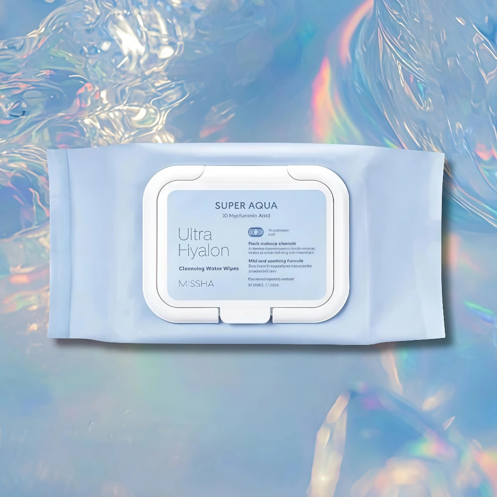 MISSHA Super Aqua Ultra Hyalron Cleansing Water Wipes 30 sheets