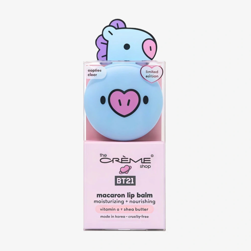 Baume à lèvres Macaron de THE CREME SHOP, Bonbons gélifiés au raisin Baby Mang 