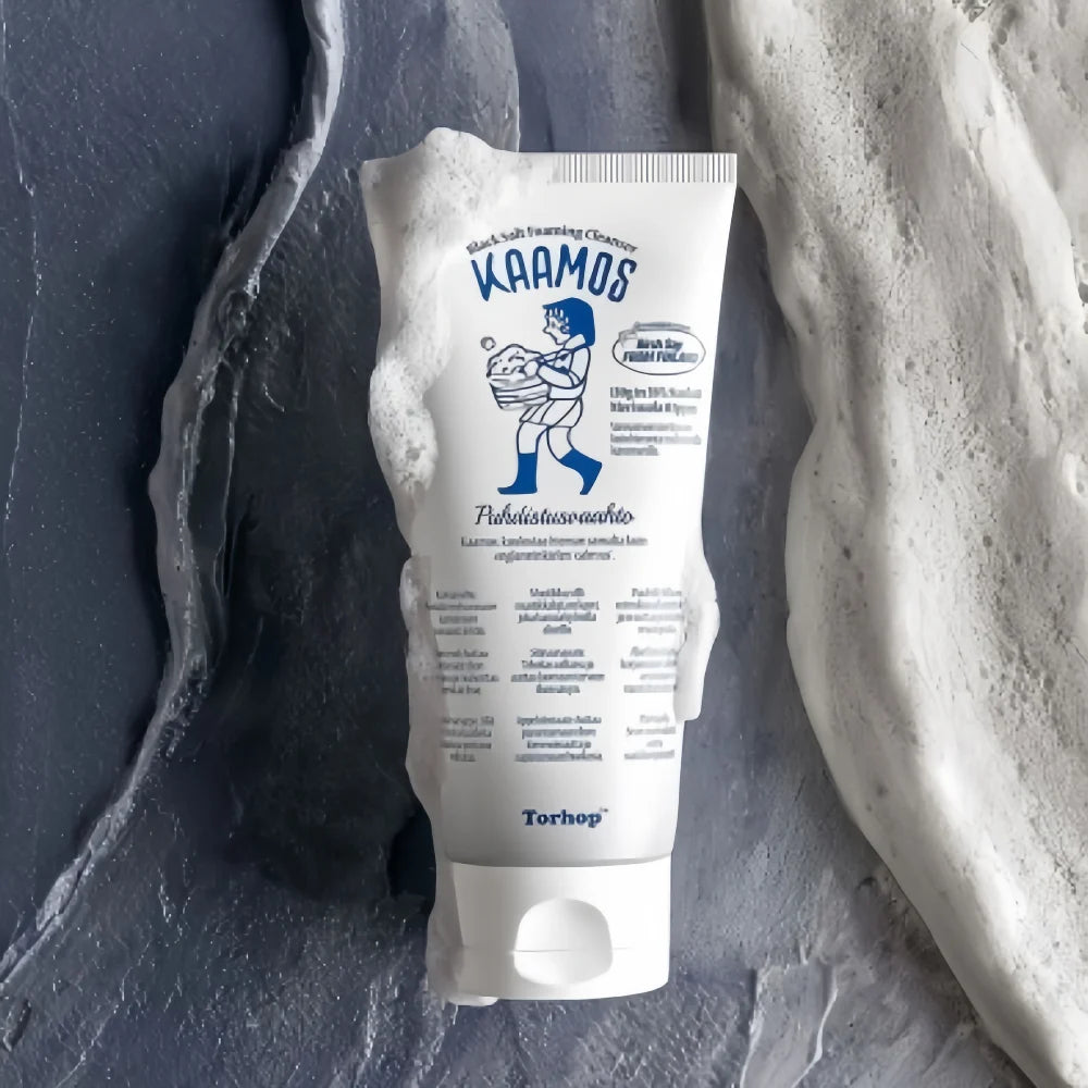 TORHOP Kaamos Black Salt Foaming Cleanser 130g