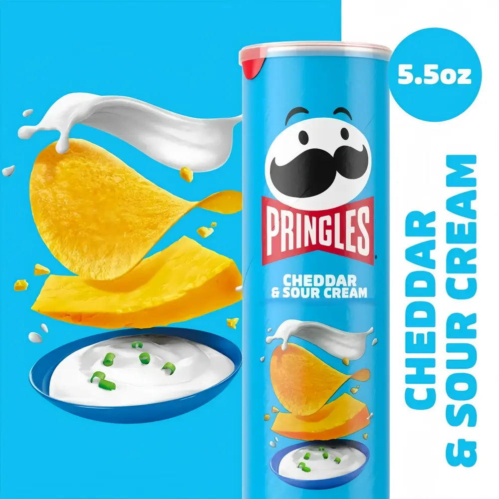PRINGLES Cheddar & Sour Cream 158g