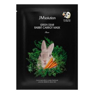JM Solution Green Deer Rabbit Carrot Mask Pure 1pc