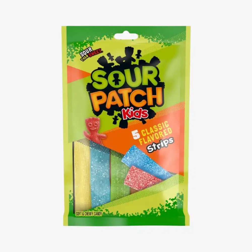 SOUR PATCH KIDS 5 Classic Flavored Strips 99g