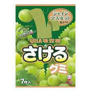 Bonbons gélifiés UHA Sakeru (saveur muscat) 7 pièces