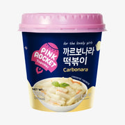 PINK ROCKET Carbonara Topokki Cup 120g
