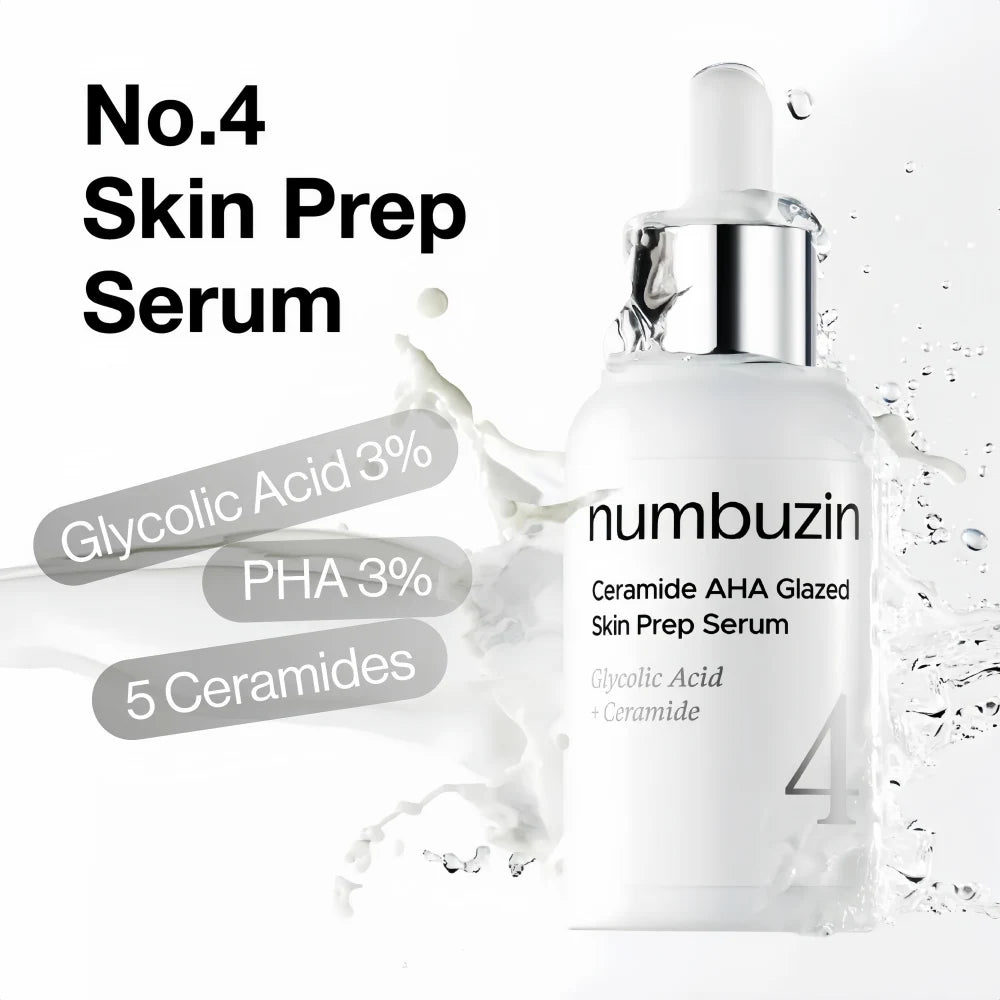NUMBUZIN No.4 Ceramide AHA Glazed Skin Prep Serum