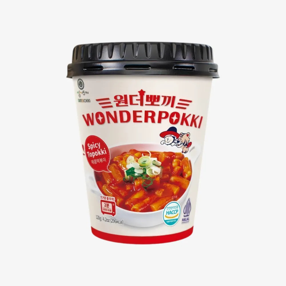ARAM WONDERPOKKI Topokki Cup (Spicy) 120g