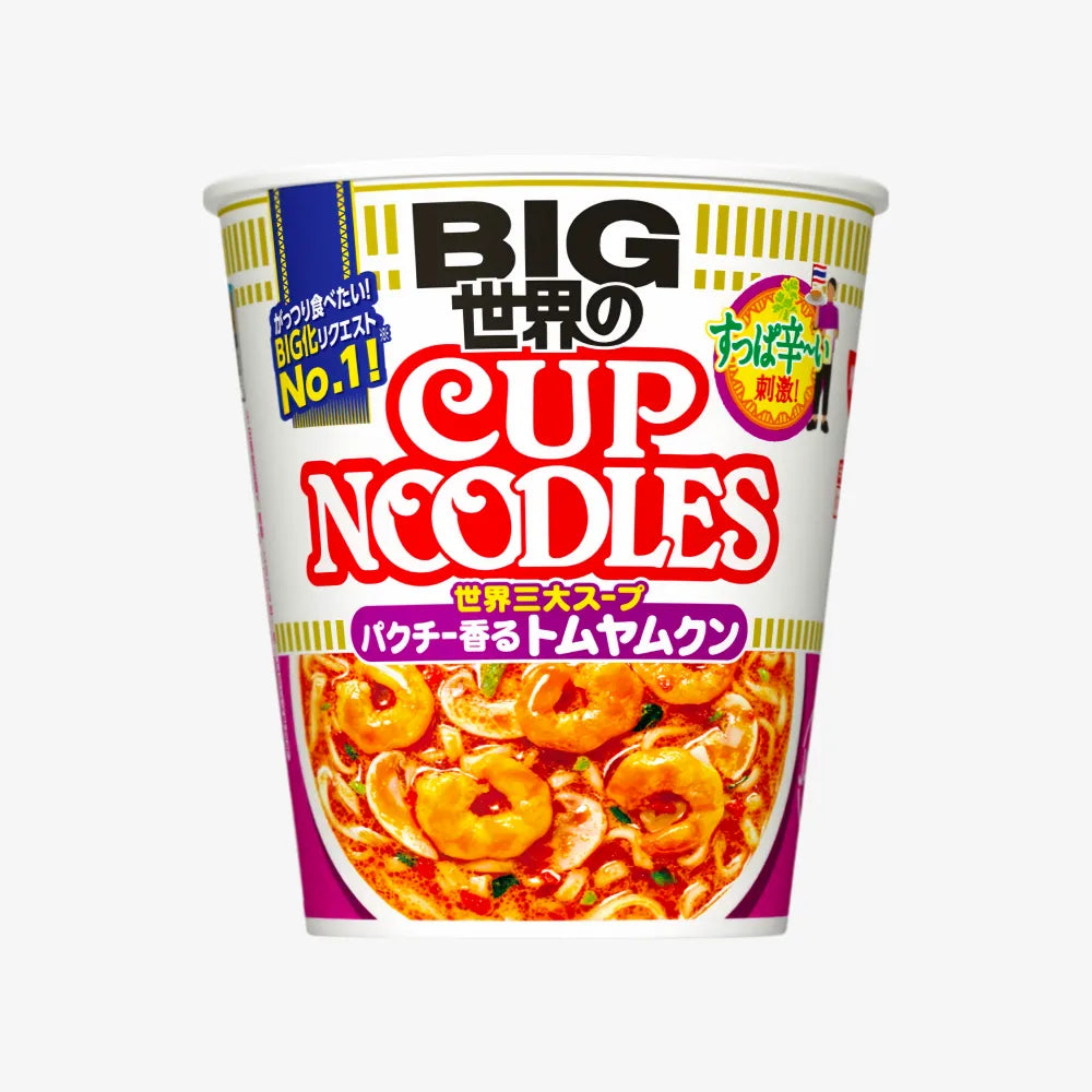 NISSIN Big Cup Noodles(Tom Yum Flavor) 100g