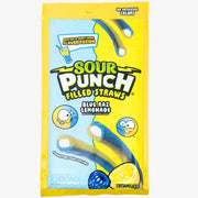 SOUR PUNCH Filled Straws (Blue/Lemonade)