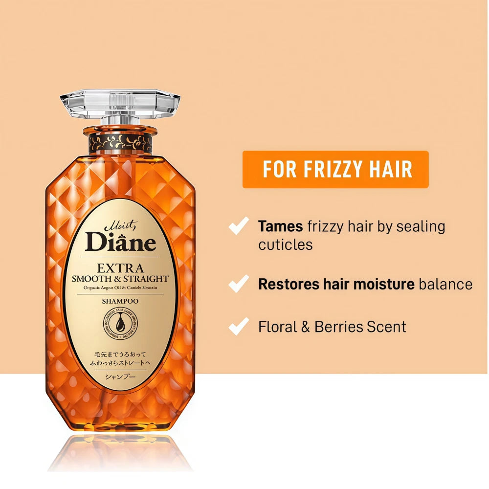 Shampoing MOIST DIANE Perfect Beauty Extra Lisse 450 ml 