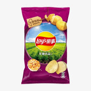 LAY'S Roasted Salted Garlic Flavor Potato Chips 80g
