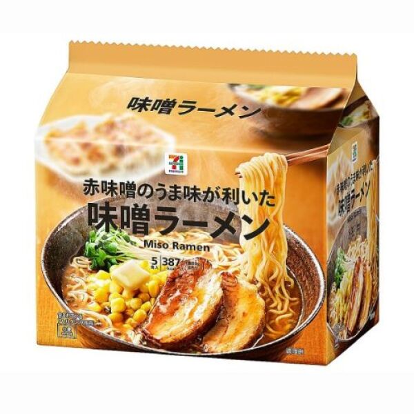 Seven&amp;i Premium Ramen (saveur miso) paquet de 5