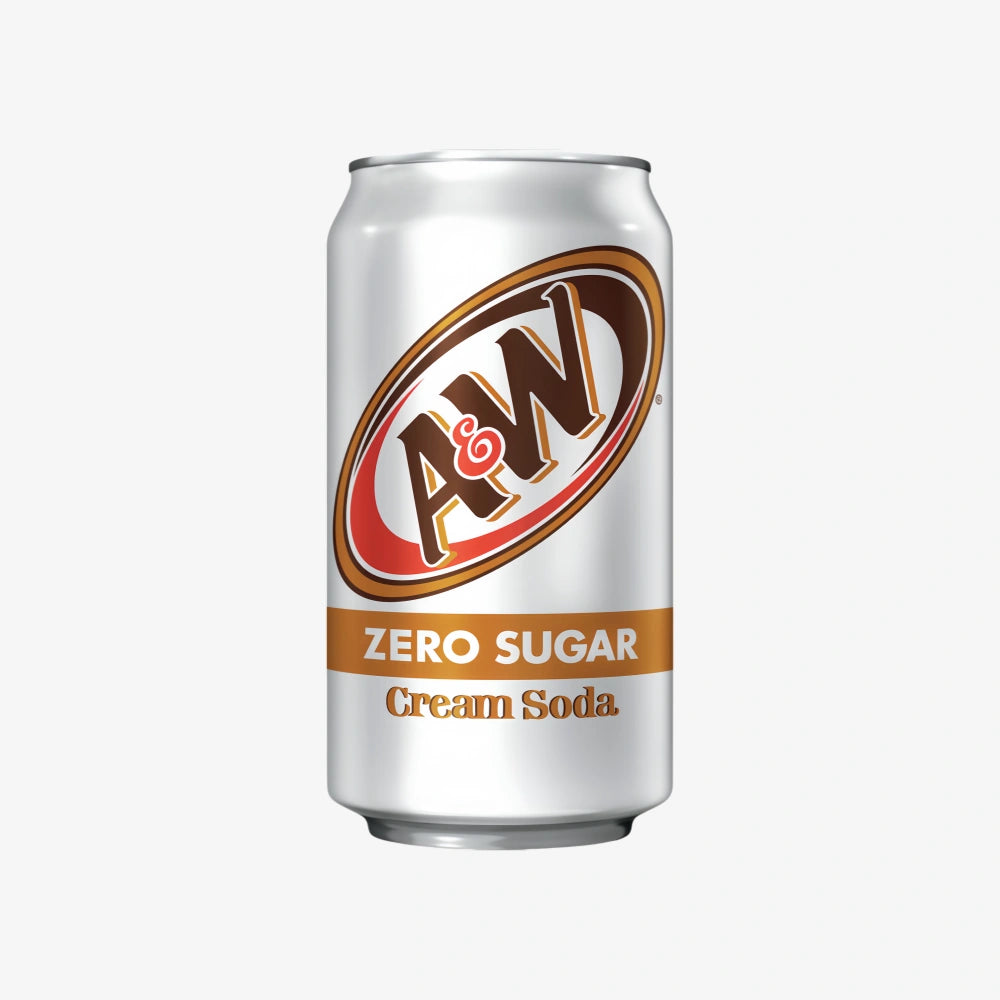 A&W Cream Soda Zero 355ml