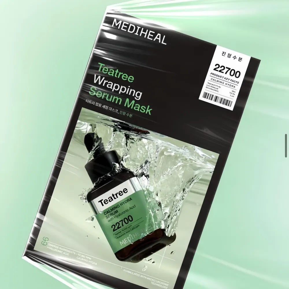MEDlHEAl Teatree Wrapping Serum Mask(1]