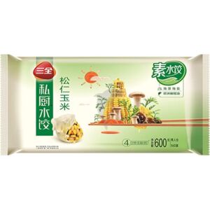 SANQUAN Pine Kernel And Sweet Corn Dumplings 600g