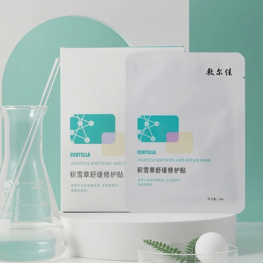 Masque apaisant et réparateur Voolga Centella Asiatica 26 g x 5