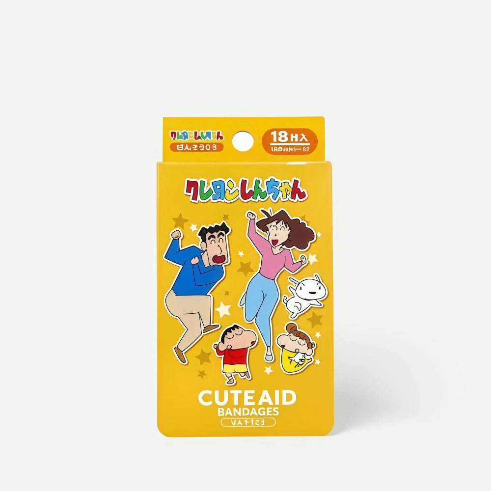 SANTAN Emergency Bandages Crayon Shinchan Family 18pcs