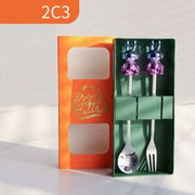 Ensemble d'ustensiles Petit Ours (coffret cadeau) - 2C3