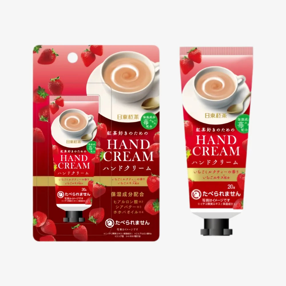 NITTO Royal Milk Tea Hand Cream Strawberry Flavor 20g