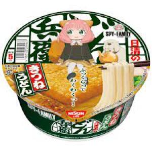 Nissin Donbei Deep Fried Bean Curd Bowl Udon SPY×FAMILY Package 95g