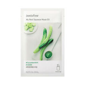 Innisfree My Real Squeeze Mask EX Cucumber 1pc