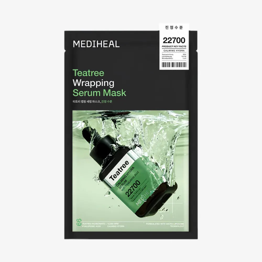 MEDlHEAl Teatree Wrapping Serum Mask(10]