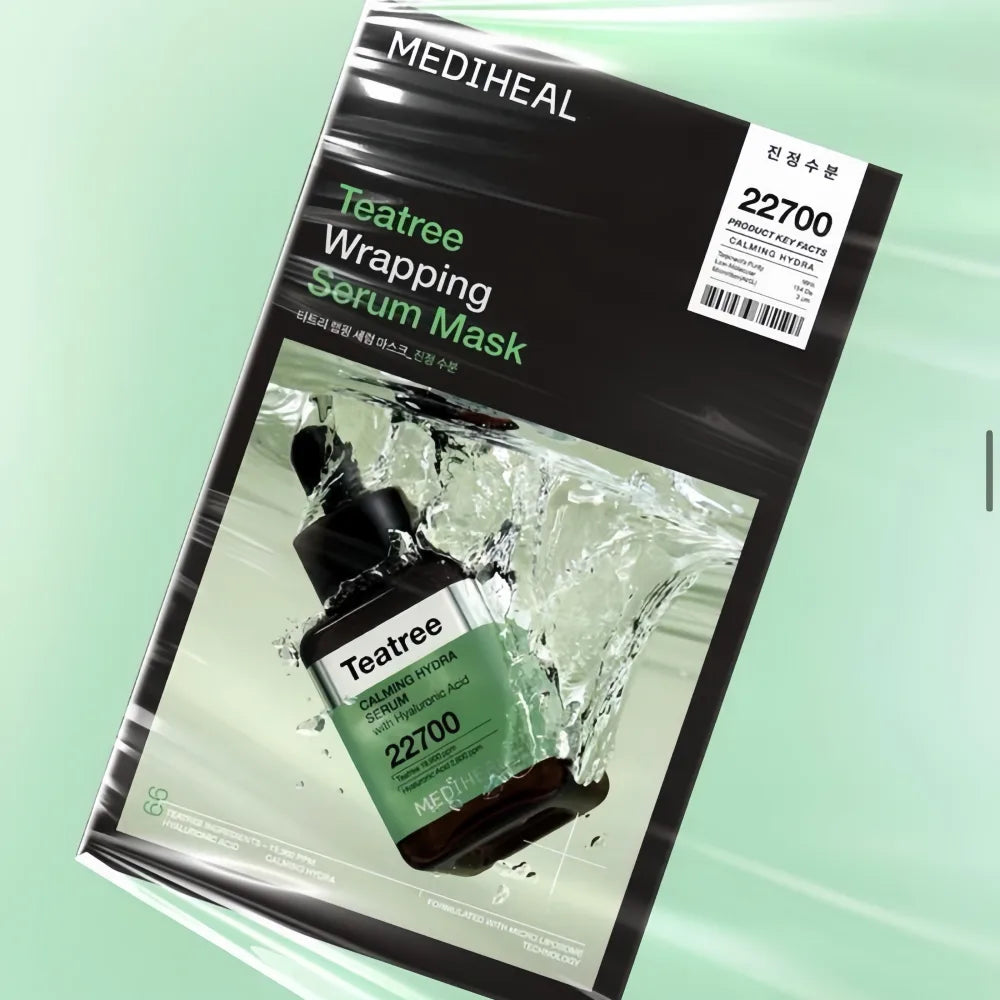 MEDlHEAl Teatree Wrapping Serum Mask(10]