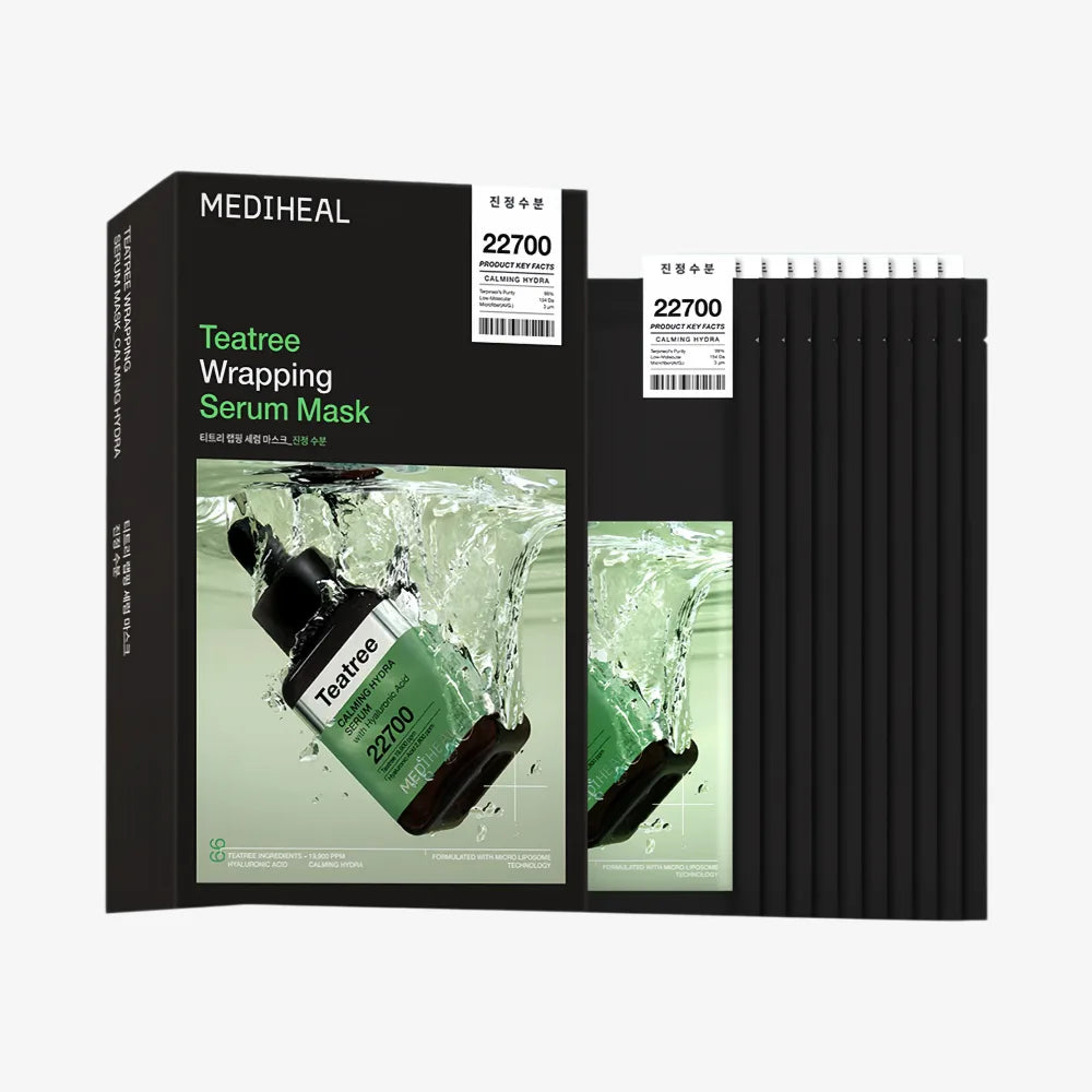 MEDlHEAl Teatree Wrapping Serum Mask(10]