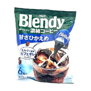 Café AGF Blendy Potion - Moins de sucre, sachets de 6