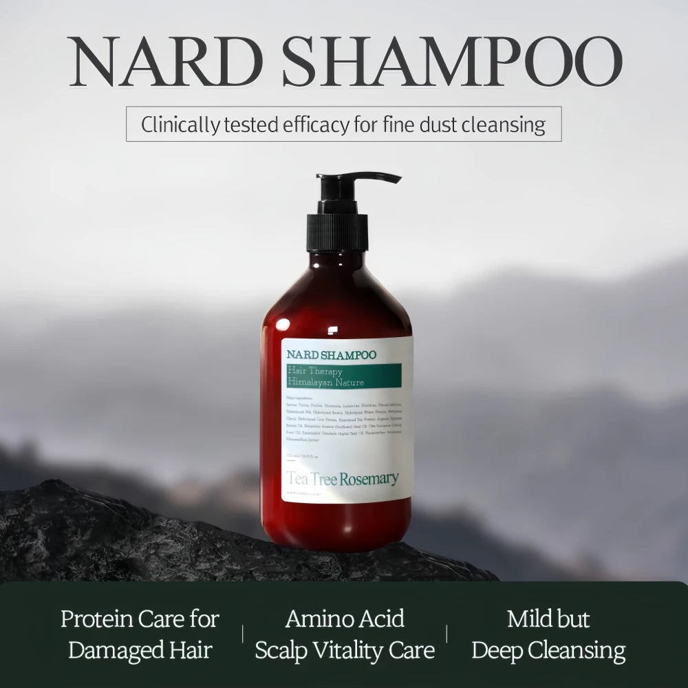 BOUQUET GARNI Nard Shampoo Tea Tree Rosemary 500ml