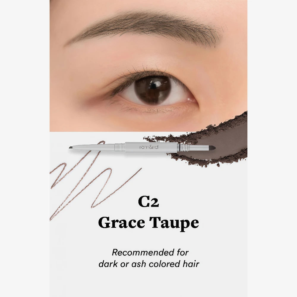 ROMAND Han All Flat Brow C2 Grace Taupe