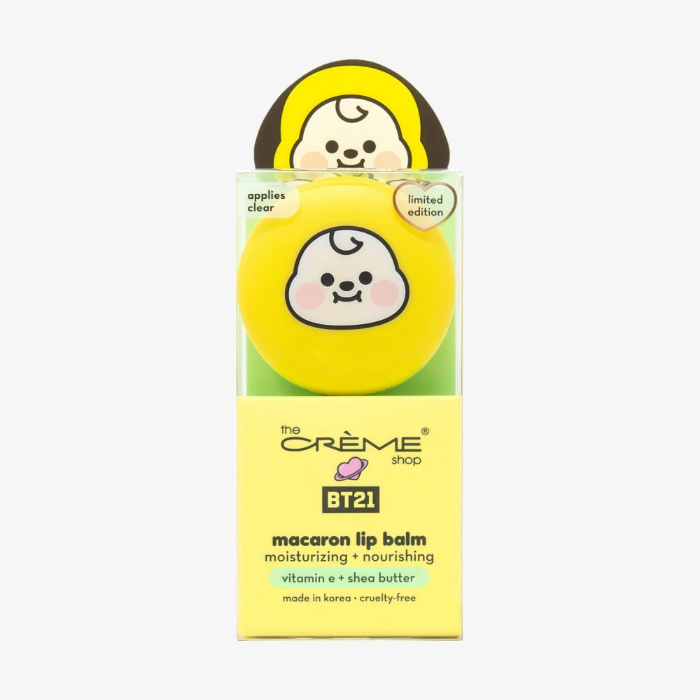 Baume à lèvres Macaron de THE CREME SHOP, lait à la banane Chimmy 