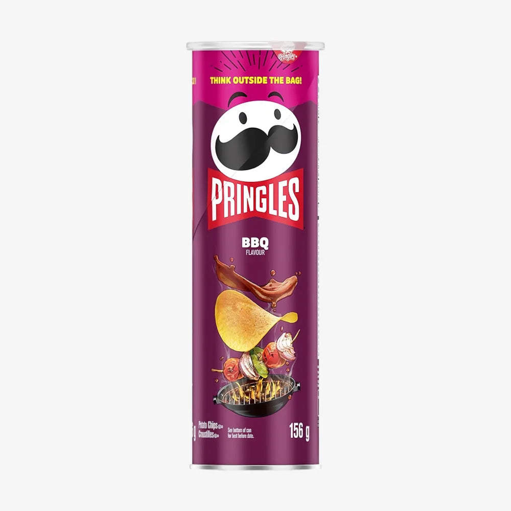 Pringles BBQ Potato Chips 156g