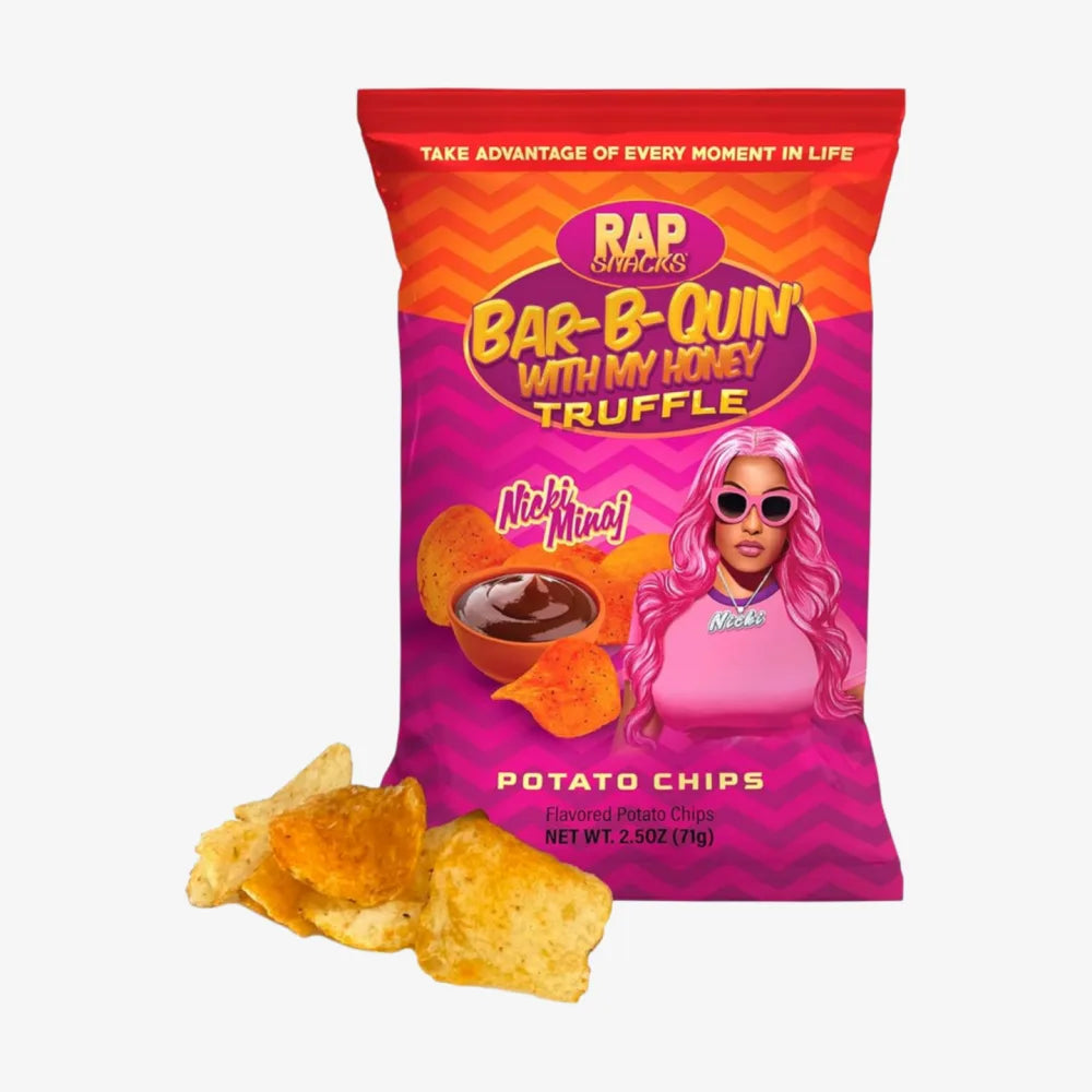 RAP SNACKS Nicki Minaj Bar-B-Quin' with Honey truffle Chips 71g
