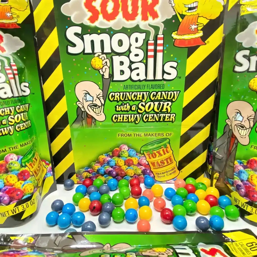 TOXIC WASTE Sour Smog Balls Bag 85g Axia Station toxic-waste-sour-smog-balls-bag-85g-axia-station