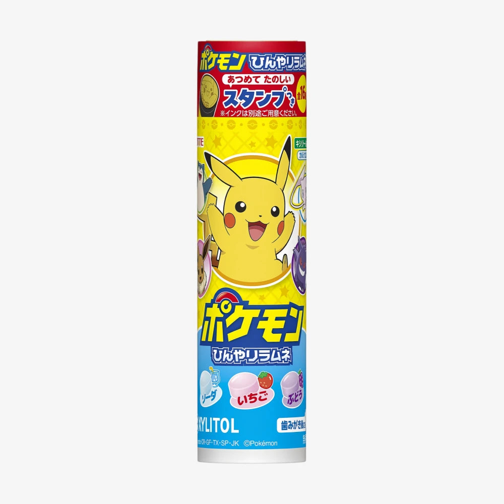 LOTTE Pokemon Stamp Ramune Candy 26g