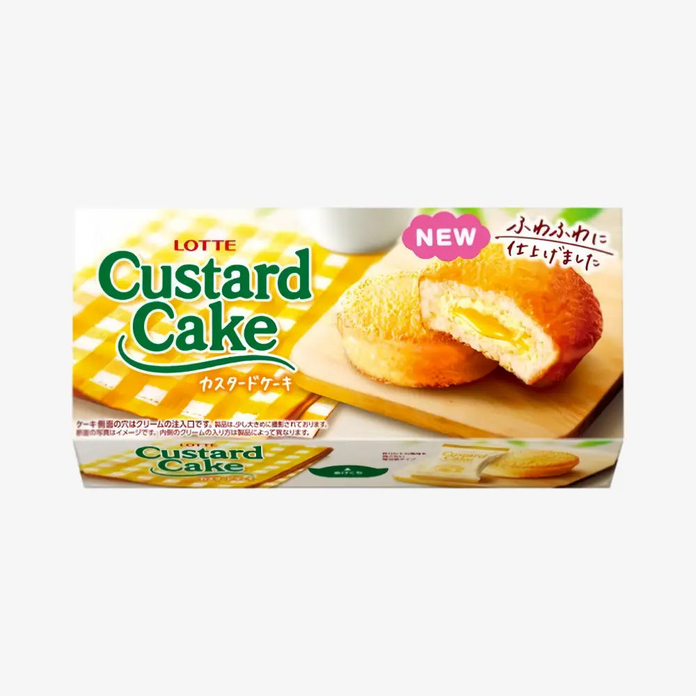 LOTTE Custard Cake 162g
